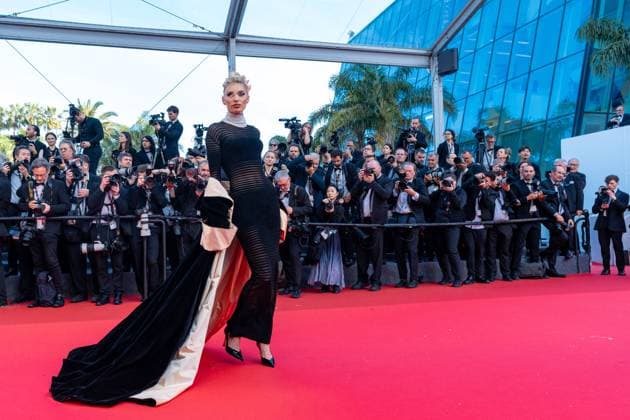 78eme Festival International du Film de Cannes Montée des marches du film The history of sound 78th International Cannes Film Festival Red carpet for The history of sound movie 444874 2025 05 21 Cannes France Hosk, Elsa  Copyright: xEstellexCarlierx xStarfacex STAR_444874_077