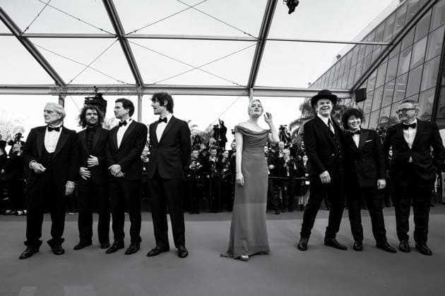 78eme Festival International du Film de Cannes Montée des marches du film The history of sound 78th International Cannes Film Festival Red carpet for The history of sound movie 444874 2025 05 21 Cannes France Tereszkiewicz, Nadia Reilly, John C Del Brocco, Paolo Lo, Alex C Borghi, Alessandro Garko, Gianni  Copyright: xEstellexCarlierx xStarfacex STAR_444874_079