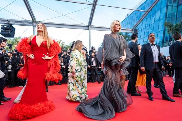 78eme Festival International du Film de Cannes Montée des marches du film The history of sound 78th International Cannes Film Festival Red carpet for The history of sound movie 444874 2025 05 21 Cannes France Karembeu, Adriana  Copyright: xEstellexCarlierx xStarfacex STAR_444874_083