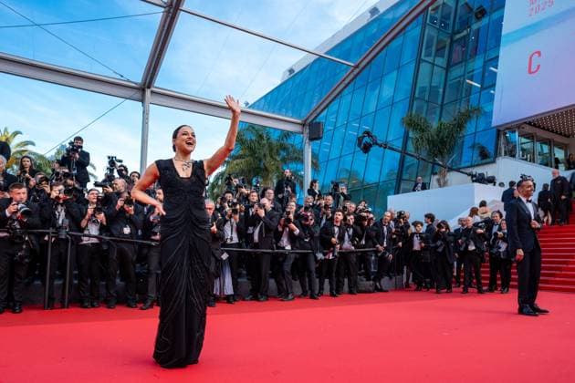 78eme Festival International du Film de Cannes Montée des marches du film The history of sound 78th International Cannes Film Festival Red carpet for The history of sound movie 444874 2025 05 21 Cannes France Rodriguez, Michelle  Copyright: xEstellexCarlierx xStarfacex STAR_444874_086