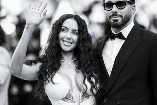 78eme Festival International du Film de Cannes Montée des marches du film The history of sound 78th International Cannes Film Festival Red carpet for The history of sound movie 444874 2025 05 21 Cannes France Benattia, Nabilla Vergara, Thomas Secret Story  Copyright: xEstellexCarlierx xStarfacex STAR_444874_095
