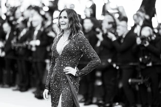 78eme Festival International du Film de Cannes Montée des marches du film The history of sound 78th International Cannes Film Festival Red carpet for The history of sound movie 444874 2025 05 21 Cannes France Hatcher, Teri  Copyright: xEstellexCarlierx xStarfacex STAR_444874_101
