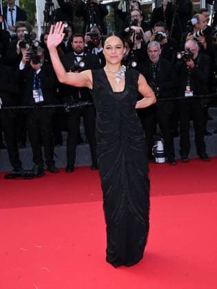 Cannes, France: Cannes, 78th Cannes Film Festival 2025 - Evening 9 - Red Carpet of the film The History of Sound In the photo: Michelle Rodriguez Cannes France  - ZUMAp169 20250521_zea_p169_1578 Copyright: xTerenghi Ipax