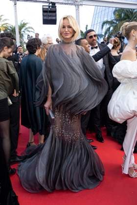 The History Of Sound Adriana Karembeu attends the The History Of Sound red carpet at the 78th annual at the 78th annual Cannes Film Festival at Palais des Festivals on May 21, 2025 in Cannes, France.  Copyright: x Chassery+Courdjix
