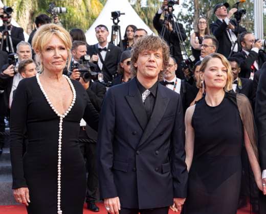 The History Of Sound Clementine Celarie, Alex Lutz, Melanie Thierry attend the The History Of Sound red carpet at the 78th annual at the 78th annual Cannes Film Festival at Palais des Festivals on May 21, 2025 in Cannes, France.  Copyright: x Chassery+Courdjix