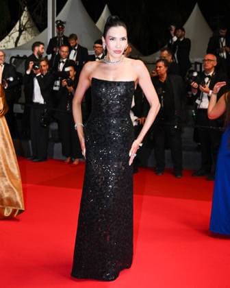 Cannes, 78th Cannes Film Festival 2025, Red Carpet Affeksjonsverdi (Sentimental Value) Cannes, 78th Cannes Film Festival 2025, Red Carpet Affeksjonsverdi (Sentimental Value) In the photo: Zarina Yeva Milan  Copyright: xIPA ABACAx