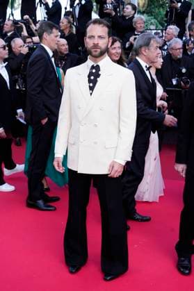 The History Of Sound Red Carpet - The 78th Annual Cannes Film Festival Alessandro Borghi attends the The History Of Sound red carpet at the 78th annual Cannes Film Festival at Palais des Festivals on May 21, 2025 in Cannes, France. Cannes France  Copyright: xDanielexCifalÃ x originalFilename: cifala-notitle250521_npY8t.jpg