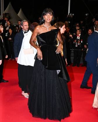 Cannes, 78th Cannes Film Festival 2025, Red Carpet Affeksjonsverdi (Sentimental Value) Cannes, 78th Cannes Film Festival 2025, Red Carpet Affeksjonsverdi (Sentimental Value) In the photo: Afiya Bennett Milan  Copyright: xIPA ABACAx
