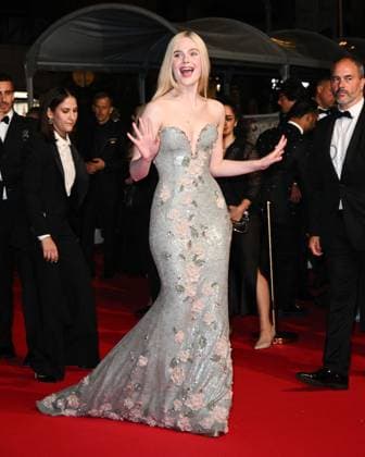 Cannes, 78th Cannes Film Festival 2025, Red Carpet Affeksjonsverdi (Sentimental Value) Cannes, 78th Cannes Film Festival 2025, Red Carpet Affeksjonsverdi (Sentimental Value) In the photo: Elle Fanning Milan  Copyright: xIPA ABACAx