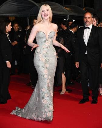 Cannes, 78th Cannes Film Festival 2025, Red Carpet Affeksjonsverdi (Sentimental Value) Cannes, 78th Cannes Film Festival 2025, Red Carpet Affeksjonsverdi (Sentimental Value) In the photo: Elle Fanning Milan  Copyright: xIPA ABACAx