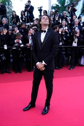 The History Of Sound Red Carpet - The 78th Annual Cannes Film Festival Gianmarco Tamberi attends the The History Of Sound red carpet at the 78th annual Cannes Film Festival at Palais des Festivals on May 21, 2025 in Cannes, France. Cannes France  Copyright: xDanielexCifalÃ x originalFilename: cifala-notitle250521_npSrc.jpg