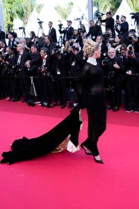 The History Of Sound Red Carpet - The 78th Annual Cannes Film Festival Elsa Hosk attends the The History Of Sound red carpet at the 78th annual Cannes Film Festival at Palais des Festivals on May 21, 2025 in Cannes, France. Cannes France  Copyright: xDanielexCifalÃ x originalFilename: cifala-notitle250521_nptDk.jpg