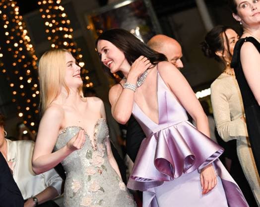Cannes, 78th Cannes Film Festival 2025, Red Carpet Affeksjonsverdi (Sentimental Value) Cannes, 78th Cannes Film Festival 2025, Red Carpet Affeksjonsverdi (Sentimental Value) In the photo: Elle Fanning, Renate Reinsve Milan  Copyright: xIPA ABACAx