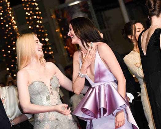 Cannes, 78th Cannes Film Festival 2025, Red Carpet Affeksjonsverdi (Sentimental Value) Cannes, 78th Cannes Film Festival 2025, Red Carpet Affeksjonsverdi (Sentimental Value) In the photo: Elle Fanning, Renate Reinsve Milan  Copyright: xIPA ABACAx