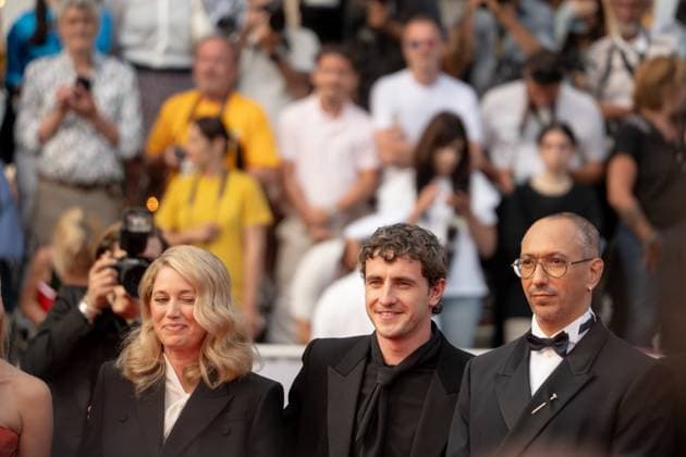 The History Of Sound Red Carpet - The 78th Annual Cannes Film Festival Paul Mescal attends the The History Of Sound red carpet at the 78th annual Cannes Film Festival at Palais des Festivals in Cannes, France, on May 21, 2025. Cannes France  Copyright: xLucaxCarlinox originalFilename: carlino-notitle250521_npbIs.jpg