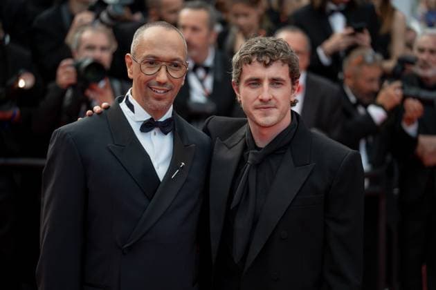 The History Of Sound Red Carpet - The 78th Annual Cannes Film Festival Paul Mescal and Oliver Hermanus attend the The History Of Sound red carpet at the 78th annual Cannes Film Festival at Palais des Festivals in Cannes, France, on May 21, 2025. Cannes France  Copyright: xLucaxCarlinox originalFilename: carlino-notitle250521_npeC7.jpg