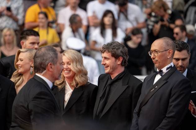 The History Of Sound Red Carpet - The 78th Annual Cannes Film Festival Paul Mescal attends the The History Of Sound red carpet at the 78th annual Cannes Film Festival at Palais des Festivals in Cannes, France, on May 21, 2025. Cannes France  Copyright: xLucaxCarlinox originalFilename: carlino-notitle250521_nphQ5.jpg