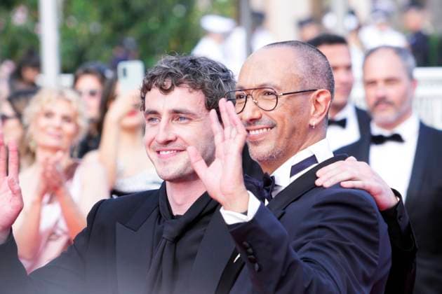 The History Of Sound Red Carpet - The 78th Annual Cannes Film Festival Paul Mescal and Oliver Hermanus attends the The History Of Sound red carpet at the 78th annual Cannes Film Festival at Palais des Festivals on May 21, 2025 in Cannes, France. Cannes France  Copyright: xDanielexCifalÃ x originalFilename: cifala-notitle250521_npkDZ.jpg