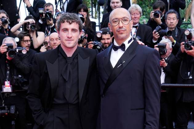 The History Of Sound Red Carpet - The 78th Annual Cannes Film Festival Paul Mescal and Oliver Hermanus attends the The History Of Sound red carpet at the 78th annual Cannes Film Festival at Palais des Festivals on May 21, 2025 in Cannes, France. Cannes France  Copyright: xDanielexCifalÃ x originalFilename: cifala-notitle250521_npz2x.jpg