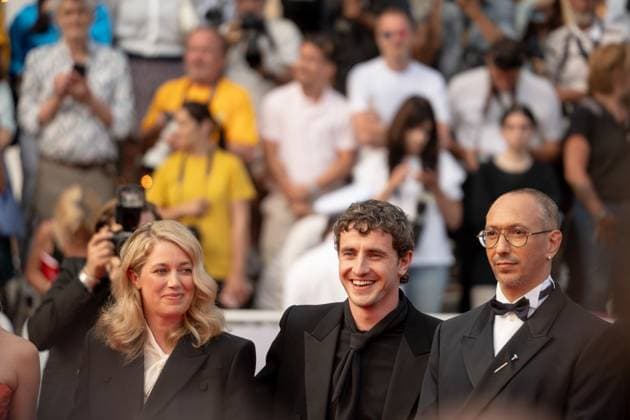 The History Of Sound Red Carpet - The 78th Annual Cannes Film Festival Paul Mescal attends the The History Of Sound red carpet at the 78th annual Cannes Film Festival at Palais des Festivals in Cannes, France, on May 21, 2025. Cannes France  Copyright: xLucaxCarlinox originalFilename: carlino-notitle250521_npddU.jpg