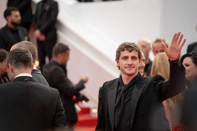 The History Of Sound Red Carpet - The 78th Annual Cannes Film Festival Paul Mescal attends the The History Of Sound red carpet at the 78th annual Cannes Film Festival at Palais des Festivals in Cannes, France, on May 21, 2025. Cannes France  Copyright: xLucaxCarlinox originalFilename: carlino-notitle250521_npOQm.jpg