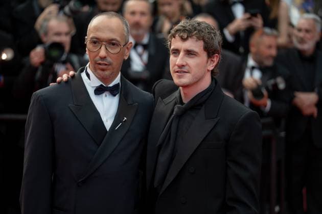 The History Of Sound Red Carpet - The 78th Annual Cannes Film Festival Paul Mescal and Oliver Hermanus attend the The History Of Sound red carpet at the 78th annual Cannes Film Festival at Palais des Festivals in Cannes, France, on May 21, 2025. Cannes France  Copyright: xLucaxCarlinox originalFilename: carlino-notitle250521_npwi0.jpg