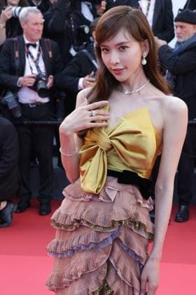 The History of Sound red carpet in Cannes Lin Chi-ling during the The History of Sound premiere during the The History of Sound premiere 78th Cannes Film Festival, France on 21 May 2025. CAP GOL GOL Cannes CÃ te d Azur France Copyright: xRickxGold CapitalxPicturesx