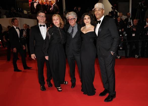 Affeksjonsverdi (Sentimental Value) Red Carpet at the 78th Annual Cannes Film Festival NebojÅ¡a SlijepÄeviÄ‡, Maren Ade, JosÃ Maria Chema Prado, CamÃ lia Jordana and Marcus Gree - Affeksjonsverdi (Sentimental Value) Red Carpet at the 78th Annual Cannes Film Festival in Cannes, France on May 21, 2025.  Copyright: x Chassery+Courdjix
