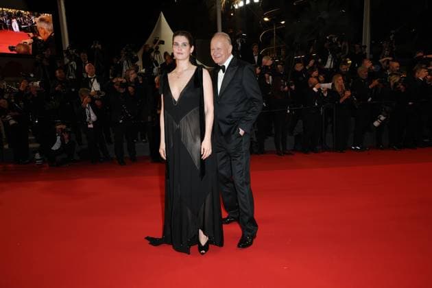 Affeksjonsverdi (Sentimental Value) Red Carpet at the 78th Annual Cannes Film Festival Inga Ibsdotter Lilleaas, Stellan Skarsgard - Affeksjonsverdi (Sentimental Value) Red Carpet at the 78th Annual Cannes Film Festival in Cannes, France on May 21, 2025.  Copyright: x Chassery+Courdjix