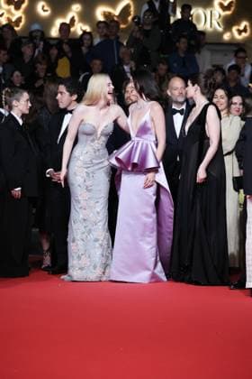 Affeksjonsverdi (Sentimental Value) Red Carpet at the 78th Annual Cannes Film Festival Elle Fanning, Renate Reinsve- Affeksjonsverdi (Sentimental Value) Red Carpet at the 78th Annual Cannes Film Festival in Cannes, France on May 21, 2025.  Copyright: x Chassery+Courdjix