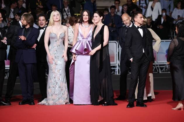 Affeksjonsverdi (Sentimental Value) Red Carpet at the 78th Annual Cannes Film Festival NathanaÃ«l Karmitz, Elle Fanning, Inga Ibsdotter Lilleaas, Renate Reinsve, Stellan Skarsgard, Joachim Trier and Eskil Vogt - Affeksjonsverdi (Sentimental Value) Red Carpet at the 78th Annual Cannes Film Festival in Cannes, France on May 21, 2025.  Copyright: x Chassery+Courdjix