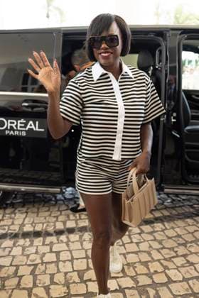 Cannes Viola Davis arrives to Hotel Martinez MP Viola Davis arrives to Hotel Martinez to attend official screening ahead the 78th annual Cannes Film Festival on May 21, 2025 in Cannes, France. Photo by Marco Piovanotto ABACAPRESS.COM  Copyright: xPiovanottoxMarco ABACAx