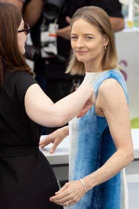 A Private Life , Photocall in Cannes, 21 05 2025 Cannes, France 21 5 2024 Rebecca Zlotowski, Jodie Foster during the photocall for Vie Privee A Private Life during the 78 Cannes International Film Festival The Cannes Film Festival takes place from May 13 to 24, 2025 Cannes Palais des Festivals et des Cong Provence Alpes Cote d Azur France Copyright: xChristianxEnderx