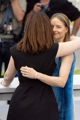 A Private Life , Photocall in Cannes, 21 05 2025 Cannes, France 21 5 2024 Rebecca Zlotowski, Jodie Foster during the photocall for Vie Privee A Private Life during the 78 Cannes International Film Festival The Cannes Film Festival takes place from May 13 to 24, 2025 Cannes Palais des Festivals et des Cong Provence Alpes Cote d Azur France Copyright: xChristianxEnderx