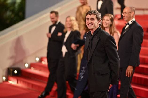 Cannes Sentimental Value Screening JR Paul Mescal attending the screening of Sentimental Value at 78th Cannes Film Festival in Cannes, France on May, 21, 2025. Photo by Julien Reynaud APS-Medias ABACAPRESS.COM Cannes France  Copyright: xReynaudxJulien APS-Medias ABACAx