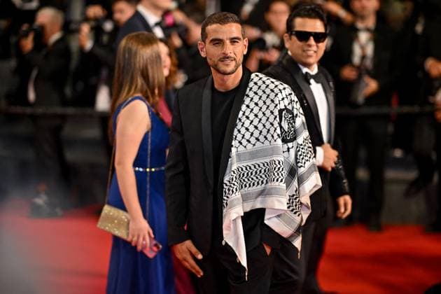 Cannes Sentimental Value Screening JR Sofiane Zermani attending the screening of Sentimental Value at 78th Cannes Film Festival in Cannes, France on May, 21, 2025. Photo by Julien Reynaud APS-Medias ABACAPRESS.COM Cannes France  Copyright: xReynaudxJulien APS-Medias ABACAx