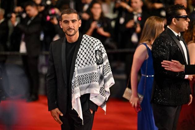 Cannes Sentimental Value Screening JR Sofiane Zermani attending the screening of Sentimental Value at 78th Cannes Film Festival in Cannes, France on May, 21, 2025. Photo by Julien Reynaud APS-Medias ABACAPRESS.COM Cannes France  Copyright: xReynaudxJulien APS-Medias ABACAx