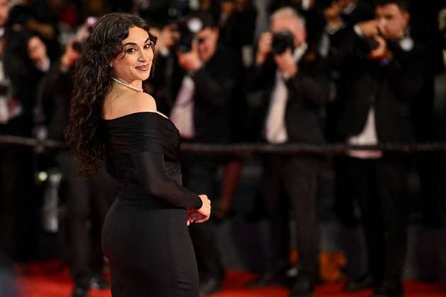 Cannes Sentimental Value Screening JR Camelia Jordana attending the screening of Sentimental Value at 78th Cannes Film Festival in Cannes, France on May, 21, 2025. Photo by Julien Reynaud APS-Medias ABACAPRESS.COM Cannes France  Copyright: xReynaudxJulien APS-Medias ABACAx