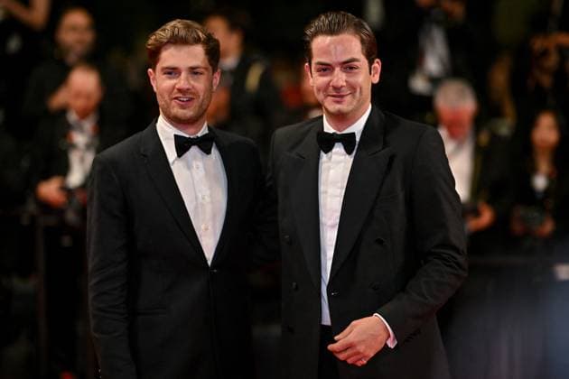 Cannes Sentimental Value Screening JR Lukas Dhont attending the screening of Sentimental Value at 78th Cannes Film Festival in Cannes, France on May, 21, 2025. Photo by Julien Reynaud APS-Medias ABACAPRESS.COM Cannes France  Copyright: xReynaudxJulien APS-Medias ABACAx