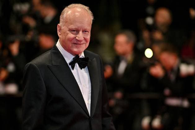 Cannes Sentimental Value Screening JR Stellan Skarsgard attending the screening of Sentimental Value at 78th Cannes Film Festival in Cannes, France on May, 21, 2025. Photo by Julien Reynaud APS-Medias ABACAPRESS.COM Cannes France  Copyright: xReynaudxJulien APS-Medias ABACAx
