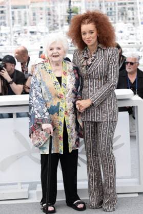 Cannes - Eleanor The Great photocall DN June Squibb and Erin Kellyman pose during the Eleanor The Great photocall at the 78th annual Cannes Film Festival at Palais des Festivals on May 21, 2025 in Cannes, France. Photo by David NIVIERE ABACAPRESS.COM CANNES France  Copyright: xNivierexDavid ABACAPRESS.COMx