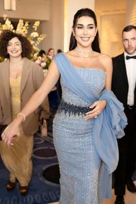 Cannes Yasmine Sabri leaves Hotel Martinez MP Yasmine Sabri leaves Hotel Martinez to attend official screening ahead the 78th annual Cannes Film Festival on May 21, 2025 in Cannes, France. Photo by Marco Piovanotto ABACAPRESS.COM Cannes France  Copyright: xPiovanottoxMarco ABACAx