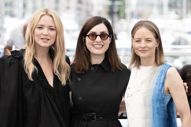 Cannes - Vie Privee photocall DN Daniel Auteuil, Rebecca Zlotowski and Jodie Foster pose during the Vie Privee (A Private Life) photocall at the 78th annual Cannes Film Festival at Palais des Festivals on May 21, 2025 in Cannes, France. Photo by David NIVIERE ABACAPRESS.COM CANNES France  Copyright: xNivierexDavid ABACAPRESS.COMx