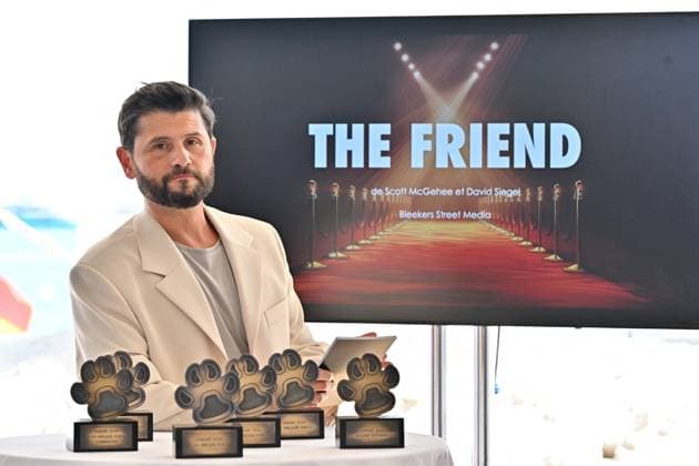 Cannes Pawards Ceremony JR Christophe Beaugrand attending the Pawards Ceremony at 78th Cannes Film Festival in Cannes, France on May, 21, 2025. Photo by Julien Reynaud APS-Medias ABACAPRESS.COM Cannes France  Copyright: xReynaudxJulien APS-Medias ABACAx