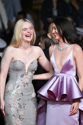Cannes Affeksjonsverdi Premiere AM Elle Fanning and Renate Reinsve attending Affeksjonsverdi (Sentimental Value) Premiere in Cannes, France on May 21, 2025 as part of the 78th Cannes Film Festival. Photo by Aurore Marechal ABACAPRESS.COM Cannes France  Copyright: xMarechalxAurore ABACAx