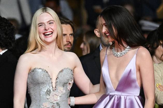 Cannes Affeksjonsverdi Premiere AM Elle Fanning and Renate Reinsve attending Affeksjonsverdi (Sentimental Value) Premiere in Cannes, France on May 21, 2025 as part of the 78th Cannes Film Festival. Photo by Aurore Marechal ABACAPRESS.COM Cannes France  Copyright: xMarechalxAurore ABACAx