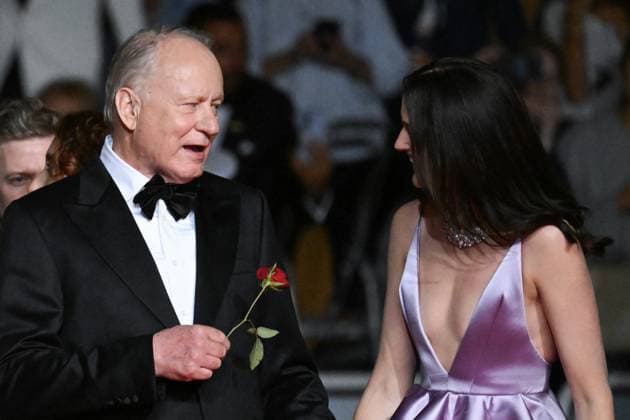 Cannes Affeksjonsverdi Premiere AM Stellan Skarsgard and Renate Reinsve attending Affeksjonsverdi (Sentimental Value) Premiere in Cannes, France on May 21, 2025 as part of the 78th Cannes Film Festival. Photo by Aurore Marechal ABACAPRESS.COM Cannes France  Copyright: xMarechalxAurore ABACAx