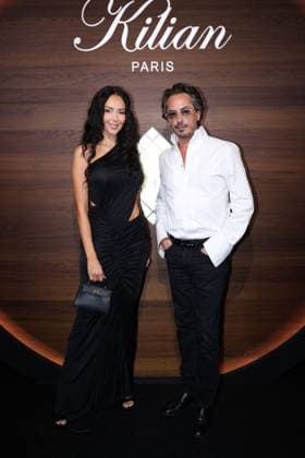Cannes - Kilian Party JD Nabilla Vergara and Kilian Hennessy attend Angels’ Share Party by Kilian Paris in Cannes, France, on May 21, 2025, as part of the Cannes Film Festival. Photo by Jerome Domine ABACAPRESS.COM Cannes France  Copyright: xDominexJerome ABACAx