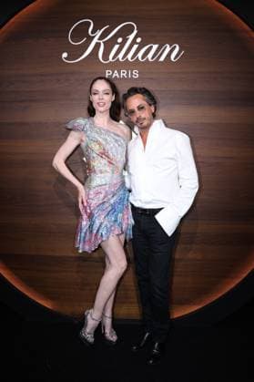 Cannes - Kilian Party JD Coco Rocha and Kilian Hennessy attend Angels’ Share Party by Kilian Paris in Cannes, France, on May 21, 2025, as part of the Cannes Film Festival. Photo by Jerome Domine ABACAPRESS.COM Cannes France  Copyright: xDominexJerome ABACAx
