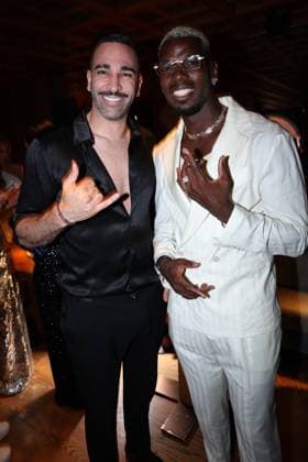 Cannes - Kilian Party JD Adil Rami and Paul Pogba attend Angels’ Share Party by Kilian Paris in Cannes, France, on May 21, 2025, as part of the Cannes Film Festival. Photo by Jerome Domine ABACAPRESS.COM Cannes France  Copyright: xDominexJerome ABACAx